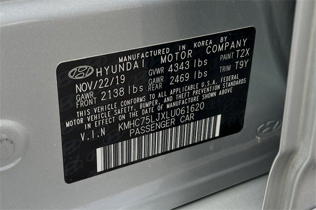 2020 Hyundai IONIQ EV SE